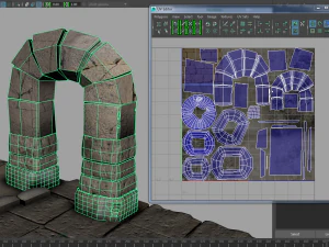 3d temple ruins 3D Model