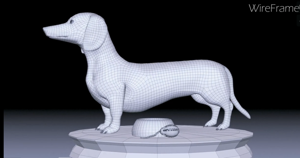 Realistic Dachshund Model 3D Модель In Собака 3DExport