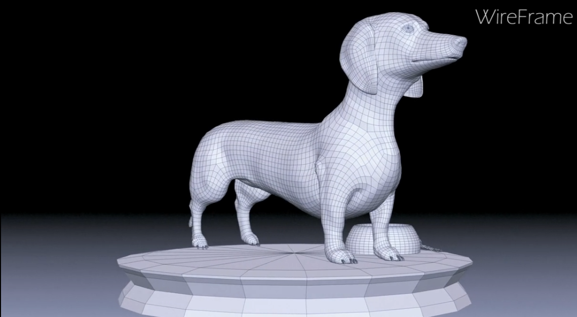 Realistic Dachshund Model 3D Модель In Собака 3DExport