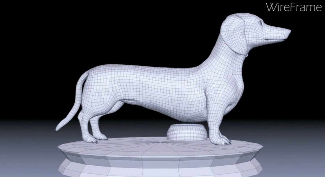 Realistic Dachshund Model 3D Модель In Собака 3DExport