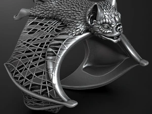 Yarasa Y&uuml;z&uuml;ğ&uuml; 3D Baskı Modeli