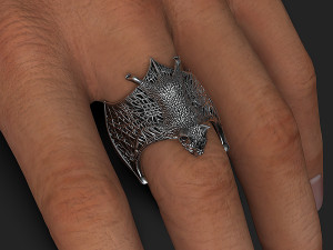Bat Ring 3D Print Model