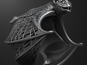 Bat Ring 3D Print Model
