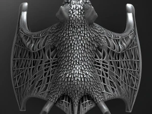 Bat Ring 3D Print Model