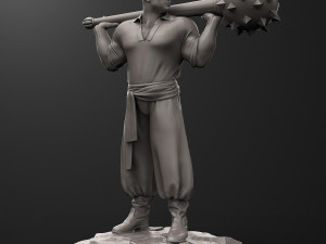 3D print model of the fairy tale character Kotigoroshko 3D Print Model