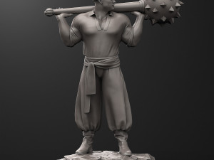 3D print model of the fairy tale character Kotigoroshko 3D Print Model