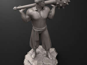 3D print model of the fairy tale character Kotigoroshko 3D Print Model