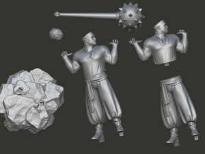 3D print model of the fairy tale character Kotigoroshko 3D Print Model
