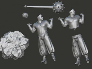 3D print model of the fairy tale character Kotigoroshko 3D Print Model