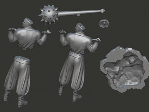 3D print model of the fairy tale character Kotigoroshko 3D Print Model