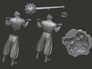 3D print model of the fairy tale character Kotigoroshko 3D Print Model