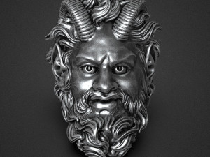Demon ring 3D print model Modelo de Impressão 3D