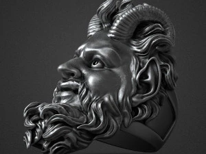 Demon ring 3D print model 3D Print Model