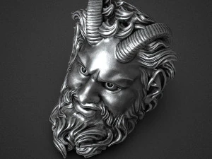 Demon ring 3D print model 3D Print Model