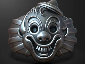 Кольцевой клоун 3D модель для печати 3D Принт Модель