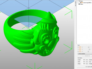 Ring Clown 3D print model Modèles 3D en vedette