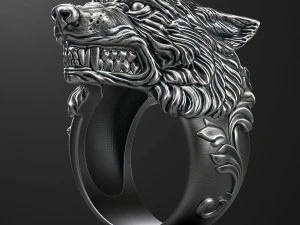 Режим тривимірного друку &laquo;Вовче кільце&raquo;. 3D Принт Модель