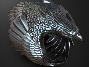 Eagle Ring 3D print model 3D Print Model