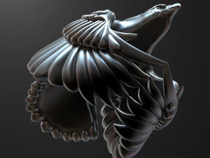Eagle Ring 3D print model 3D Print Model