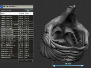 Eagle Ring 3D print model 3D Print Model