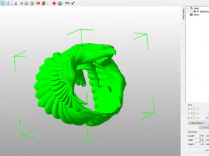 Eagle Ring 3D print model 3D Print Model
