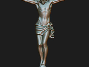 Jesus Christ 3D print model 3D print model 3Dプリントモデル