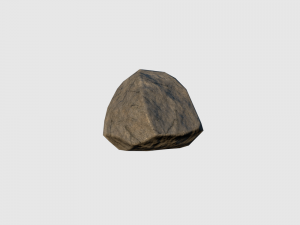 rock and stone collection low poly 3D Model