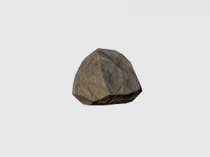 rock and stone collection low poly 3D Model