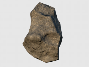 rock and stone collection low poly 3D Model