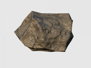 rock and stone collection low poly 3D Model