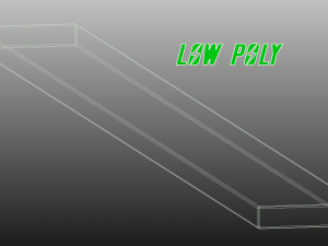 wooden planks worn - 13 low poly planks Model 3D