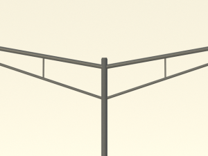 street light-light pole 3D Model