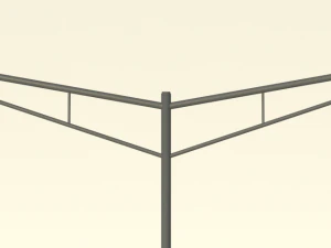 street light-light pole 3D Model