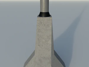 street light-light pole 3D Model