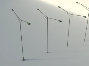 street light-light pole 3D Model