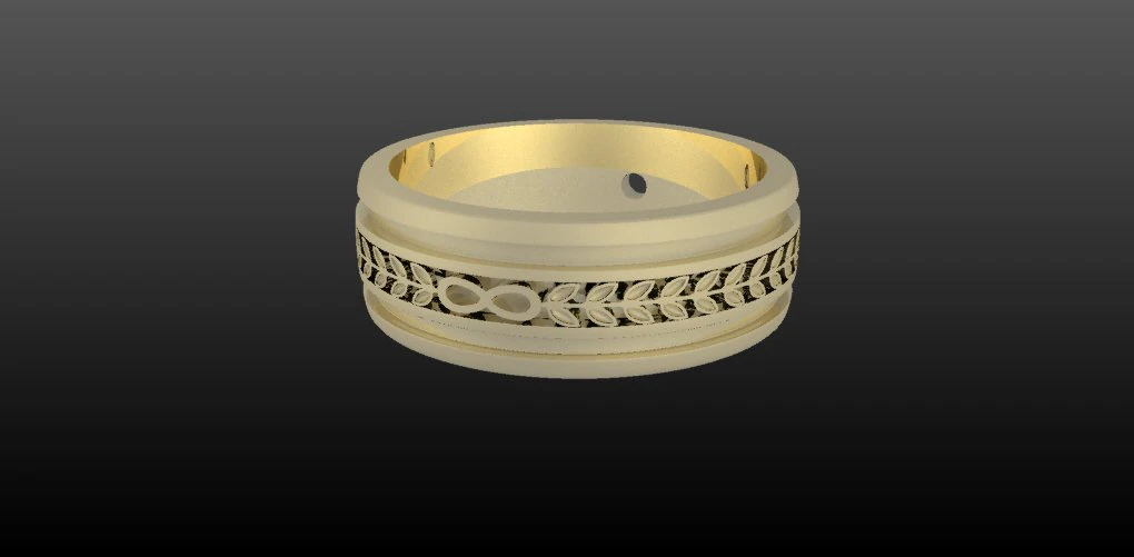 ring 3D Model .c4d .max .obj .3ds .fbx .stl .blend 