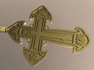 orthodox cross 3D Model
