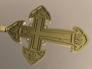 orthodox cross 3D Model