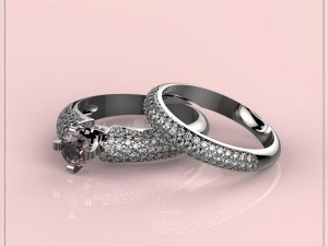 3d jewelry design ring file format stl model Modelo de impresión 3D