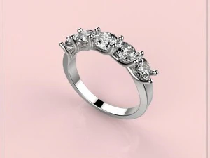 File cincin desain perhiasan 3d format model stl Model Cetak 3D