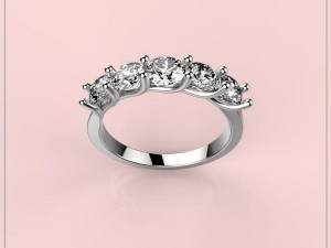 3d jewelry design ring file format stl model 3D-printmodel