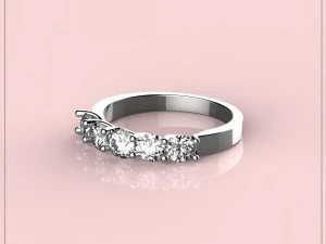 3d jewelry design ring file format stl model 3D Print Model