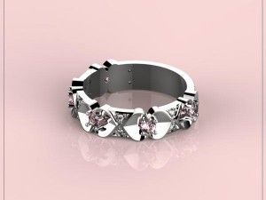 3d jewelry design ring file format stl model 3D प्रिंट मॉडल