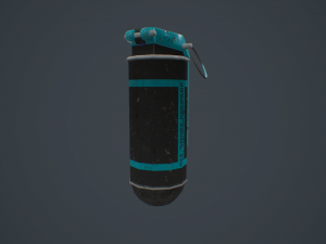 grenade 3D Model