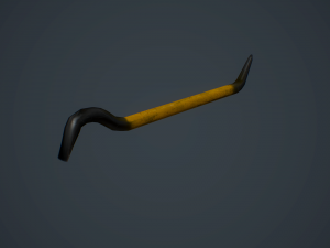 crowbar 3D Model