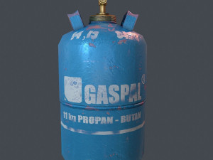 gas bottle Modelo 3D