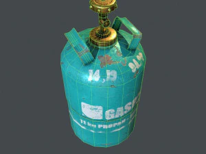 gas bottle 3D Model