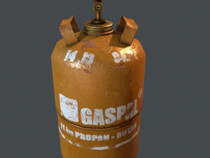 gas bottle 3D Model