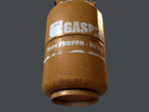 gas bottle 3D Model
