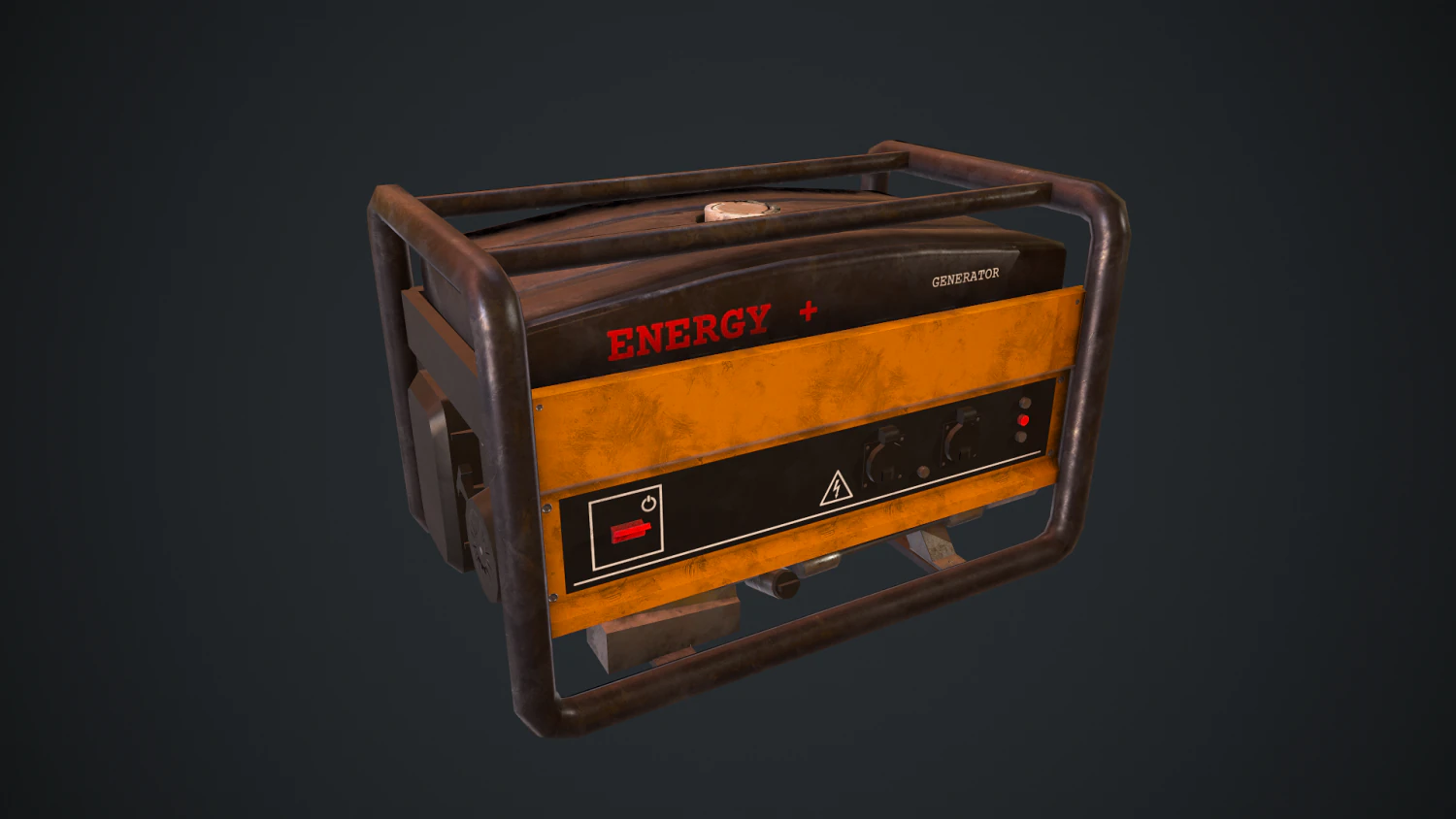 generator 3D Model .c4d .max .obj .3ds .fbx .stl .blend 